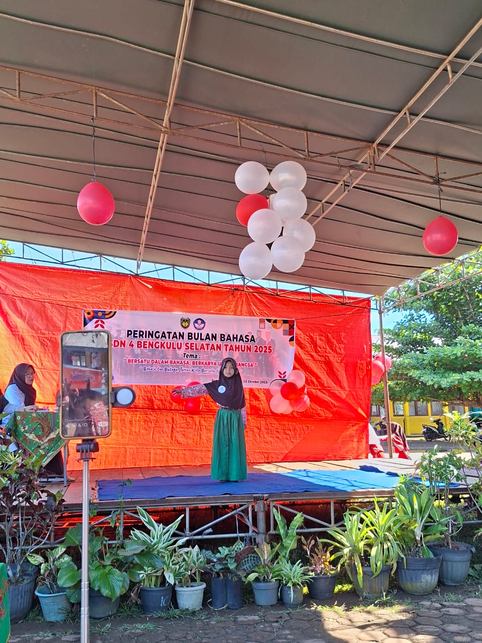 Memperingati bulan Bahasa Tanggal 29-30 Oktober 2025 di SDN 4 Bengkulu Selatan